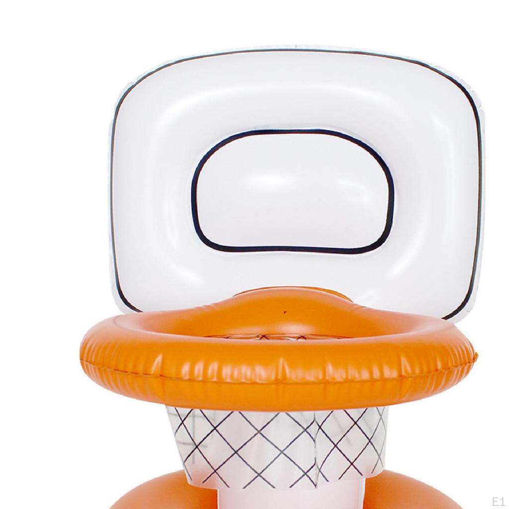 Pool Basketball Hoop Floating Game Portable Creative Inflatable for Birthdays