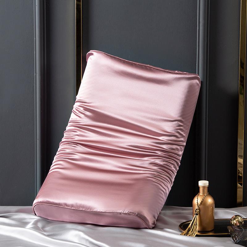 6A Grade Natural Mulberry Silk Latex Pillowcase Superior Quality Protect Hair Pillow Case Solid Color Bedding Pillowcover