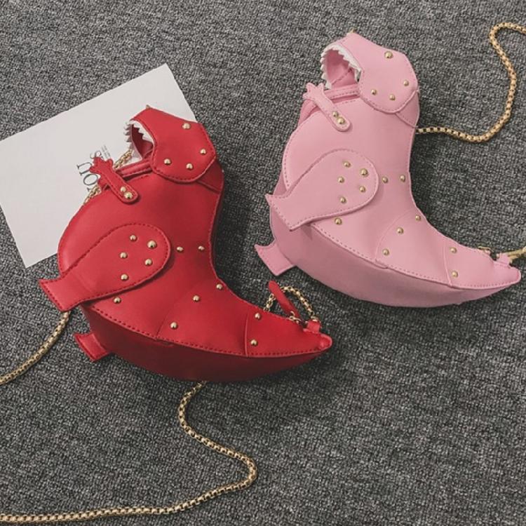 Chic PU Dinosaur Handbag Shoulder Bags Lightweight Crossbody Bag for Girls