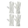 White Formal Gloves Uniform Costume Tuxedo Guard Gloves for Men Women Coin Jewelry Inspection Gloves for Server