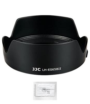 JJC Canon Objektivblende für RF 50mm STM Kompatibel mit Canon EOS und RP Kompatibel mit Gegenlichtblende und Gegenlichtblende, Form, F1.8 Objektiv, R5, R6, R, Kameras, ES-65B
