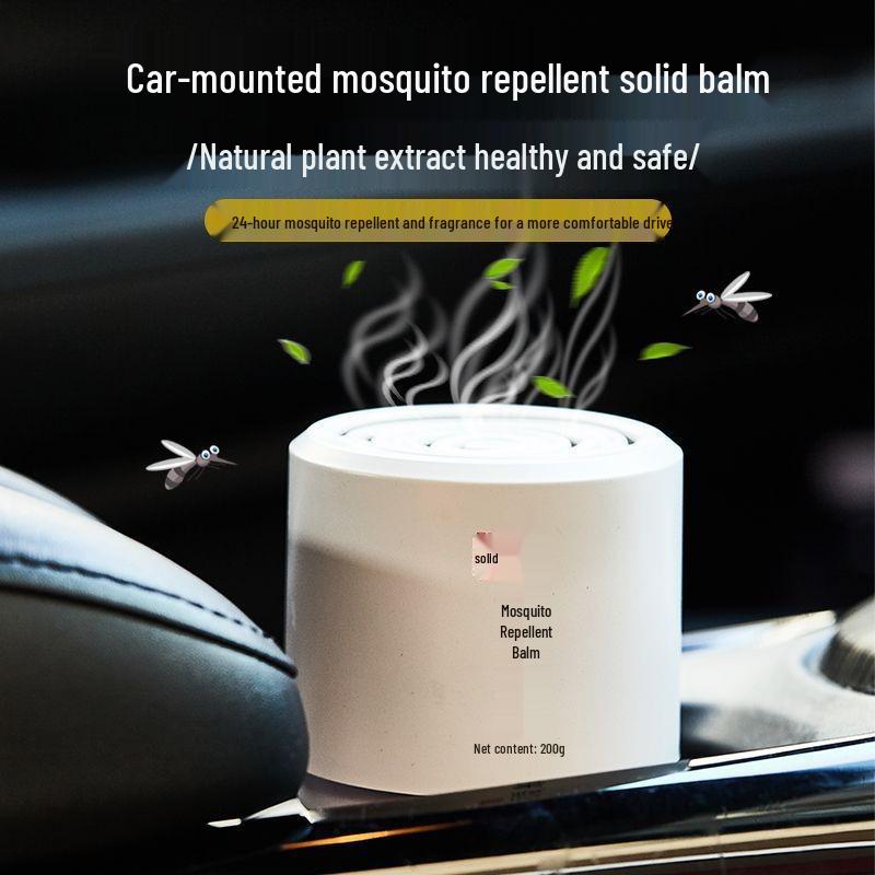 

Долговечный освежитель воздуха для автомобиля и бальзам-репеллент от комаров большого объема белый