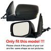 Car Upgrade Carbon Fiber Glossy Black Door Mirror Cover For Honda Pilot -2025 Honda Passport 2026 Cars Accessories