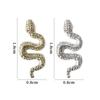 Snake Nail Art Charms 3D Nail Stud Manicure Glitter Alloy Nail Art Decorations