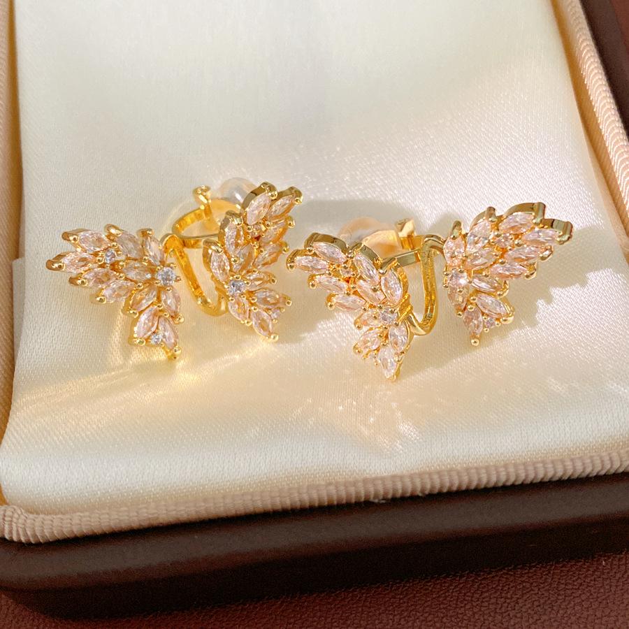 Luxury Zirconia Butterfly Ear Clip: Elegant, Versatile, No Piercing Needed