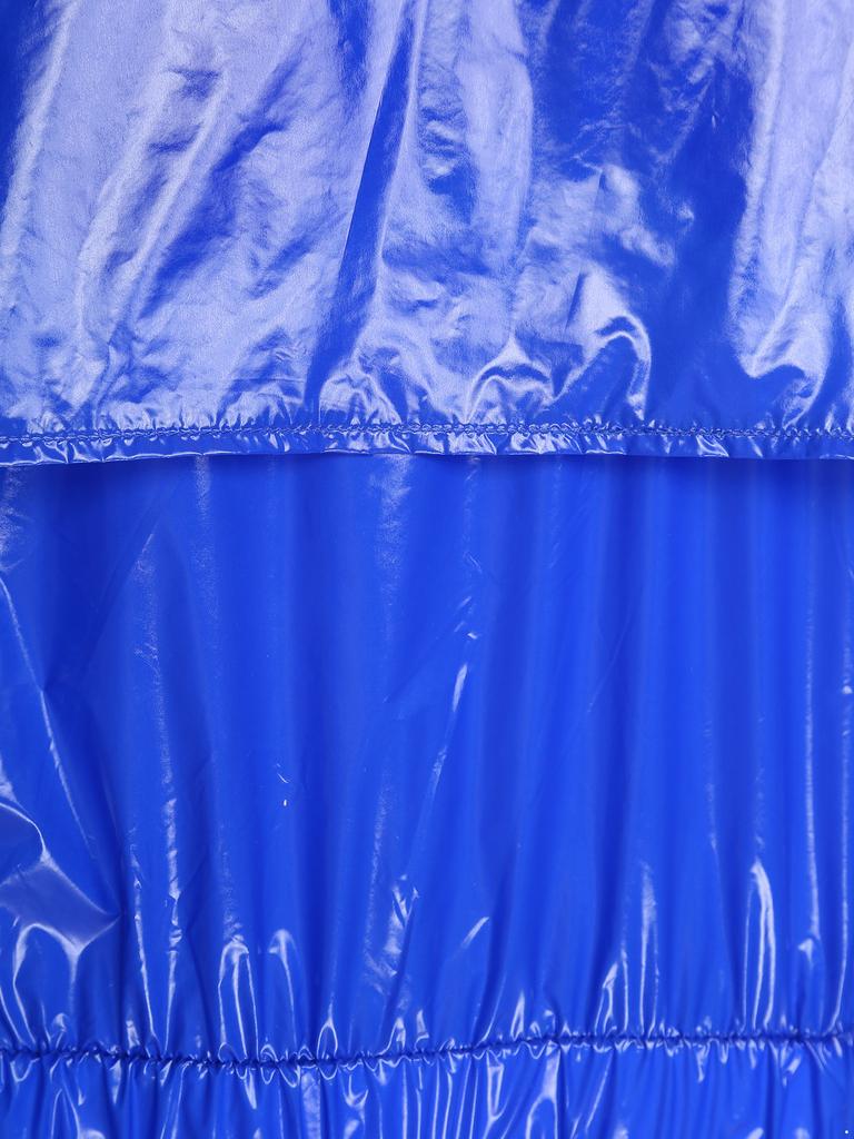 Pánské voděodolné overaly s klopovým límcem, dlouhým rukávem a elastickým pasem vzadu, se zipem