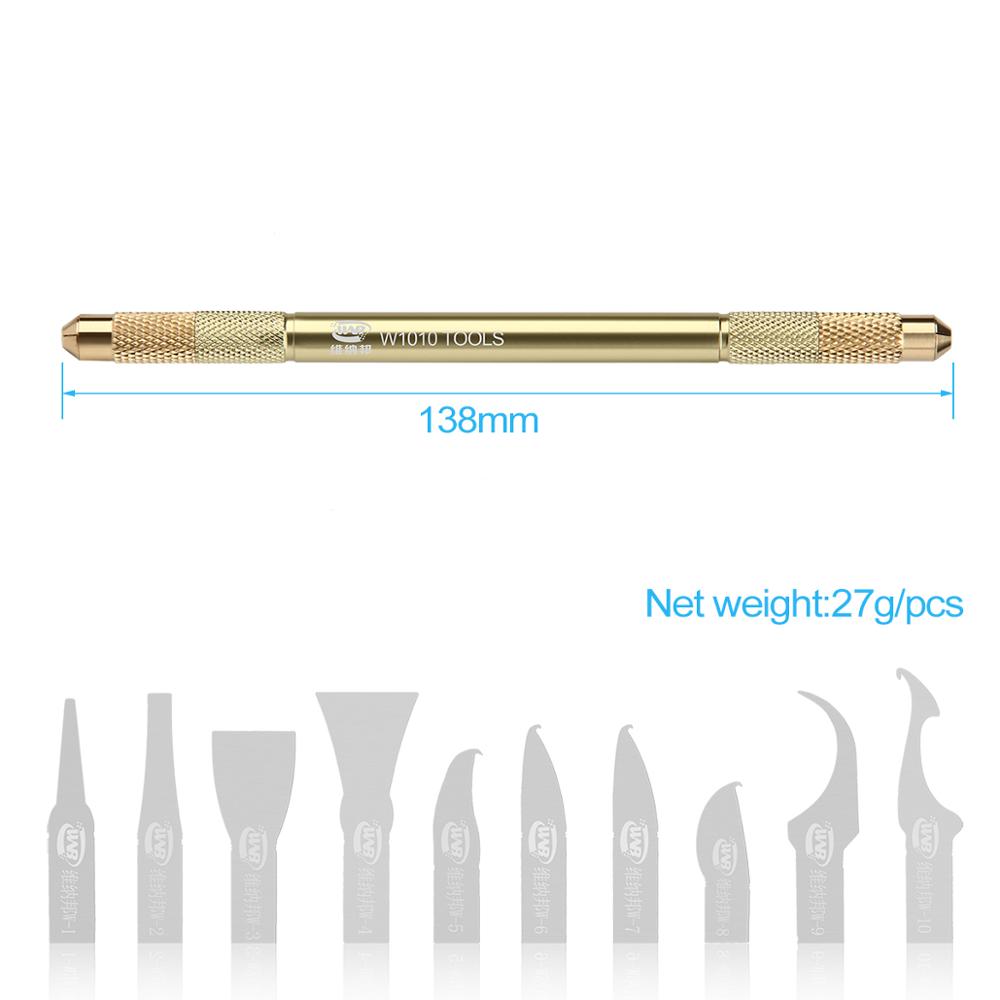 Multifunktions Flexibles Weiches Dünnes Klingen Reparaturmesser Für iPhone CPU PCB CHIP IC Kleber Entfernen Demontieren Nacharbeiten Klinge Handwerkzeug