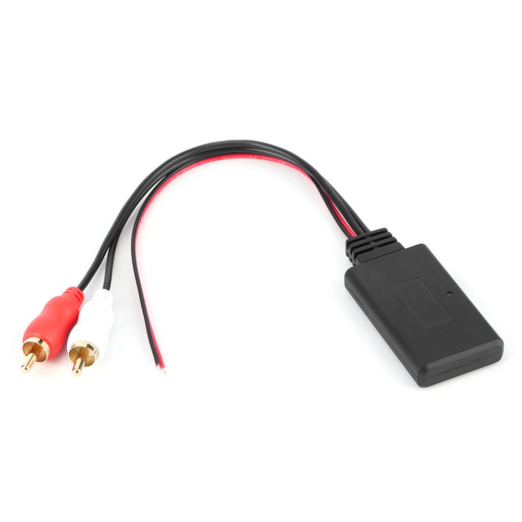 Universal Wireless Bluetooth Module Adapter AUX Audio 2 RCA Auxiliary Cable Car Radio Connector