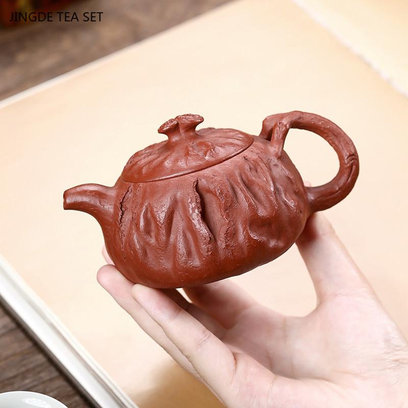 170ml High Quality Yixing Purple Clay Tea Pot Handmade Ball Hole Filter Beauty Teaware Chinese Zisha Tea Infuser Custom Teapot