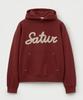 Lugo Applique Rivet Hood Burgundy