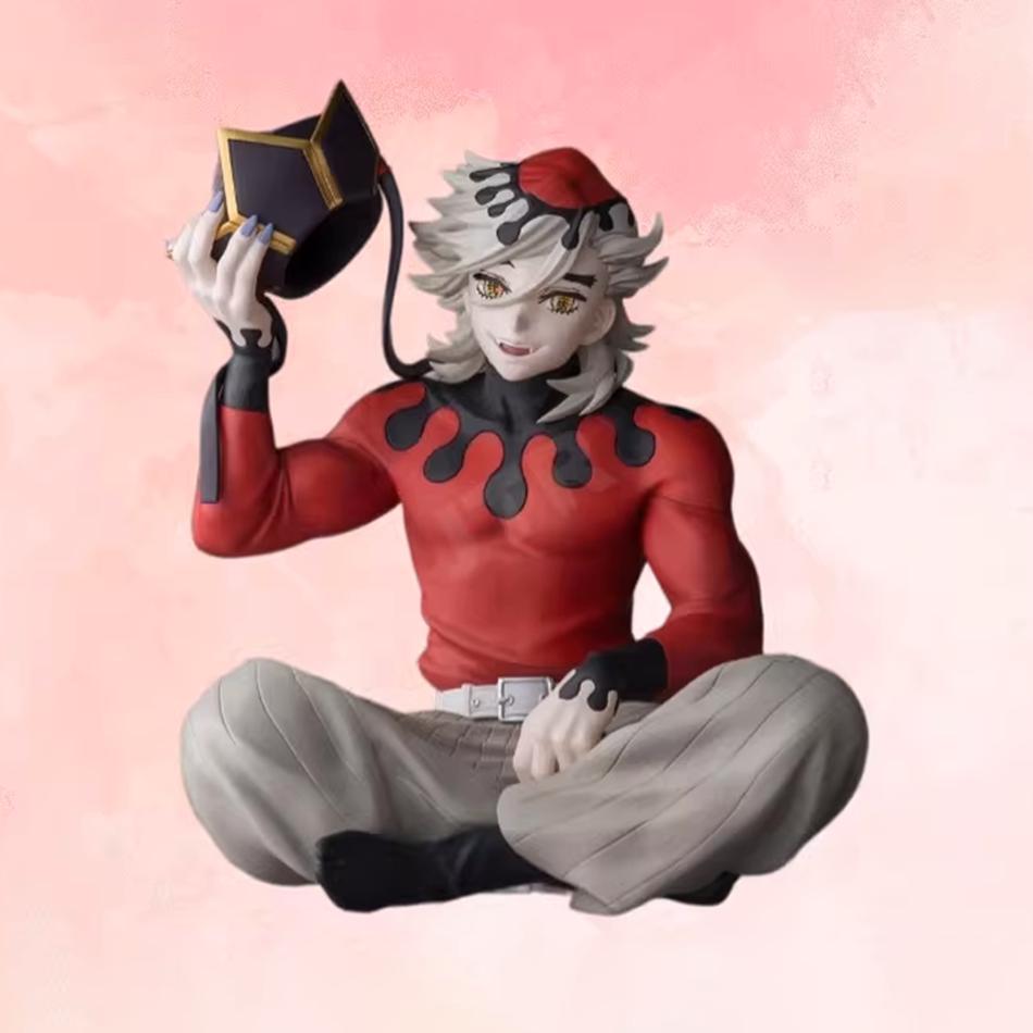 Yiran Toy 1 8.5Cm Kimetsu No Yaiba Anime Figure Douma Upper Two Action Figure Douma Noodle Stopper Figurine Pvc Collection Mdoel Doll Playthings