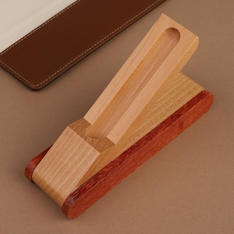 Wooden Pen Package Box Cases Pencil Boxes Gift Packaging Business Gift Pen Case Company Business Gift Pencil Bags Stationery