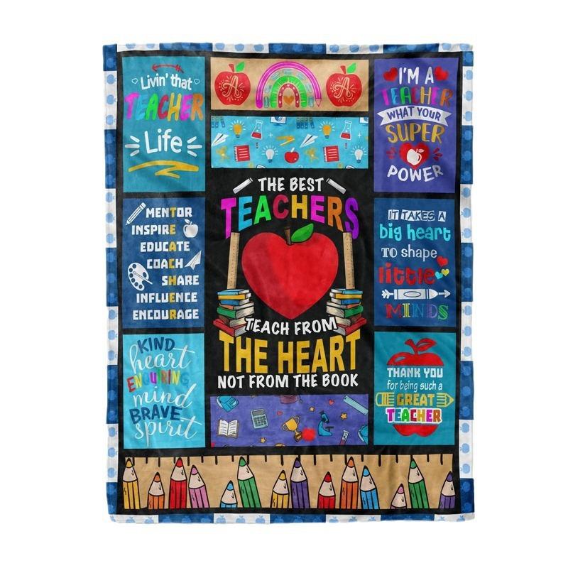 Family Message digital-printed polyester Bedroom velvet flannel soft sofa cover blanket Fleece soft sofa cover blankets for beds