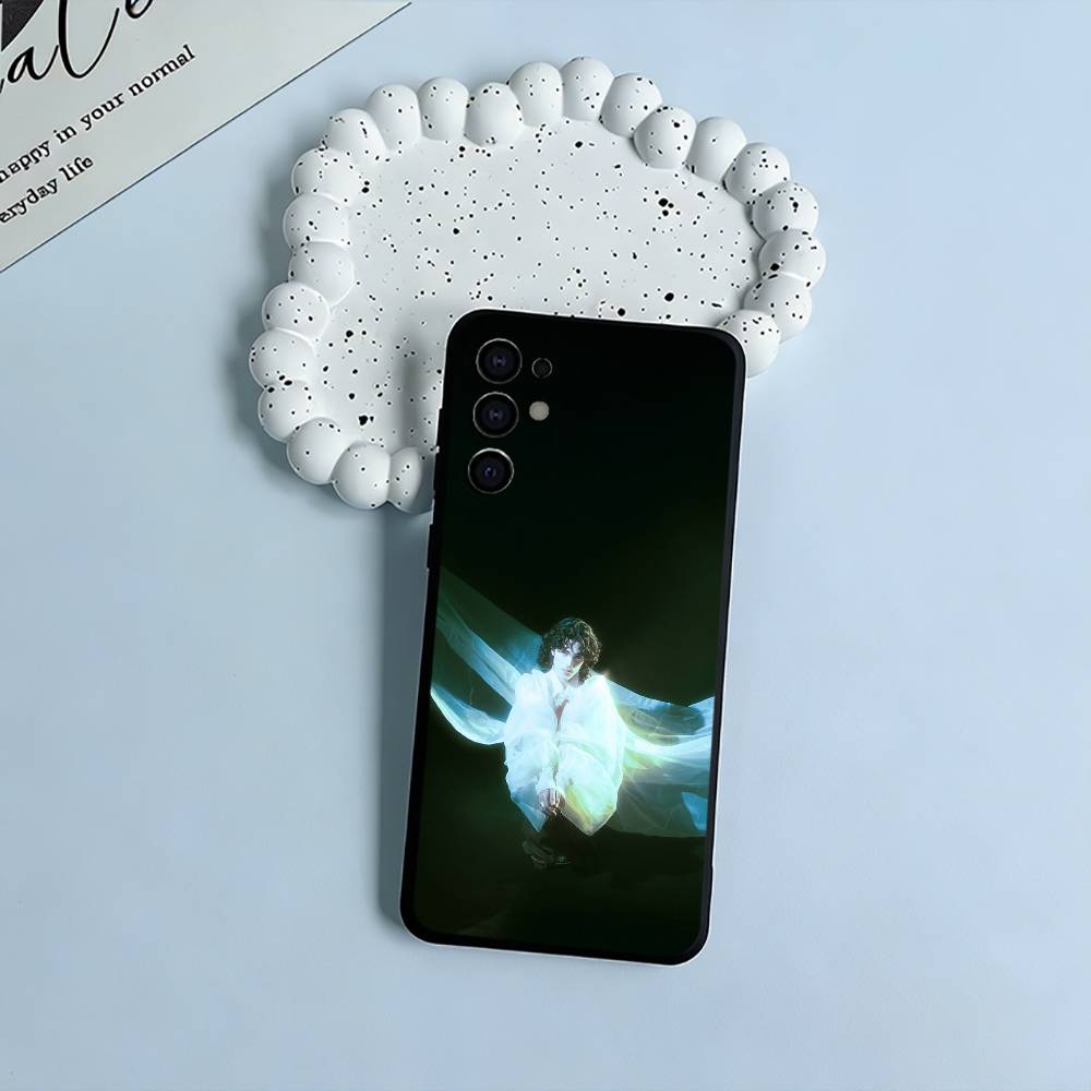 

Pop singer-C-Conan-G- Gray Black Soft Silicone Phone Case for Samsung S25, S24, S21, S22, S23, S30, Ultra, S20, Plus, FE, Lite Samsung S20fe