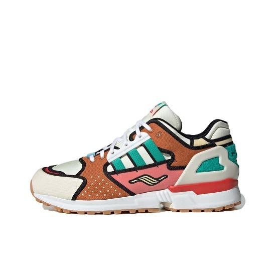 

adidas The Simpsons x ZX 10000 A-ZX Series - Krusty Burger H05783 EU 41 кремовый/белый