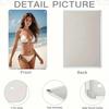 Vintage Metal Wall Art Beach Bikini Decor 7.9x11.9 Inch Frameless Sign for Living Room Bedroom Bathroom Home Holiday Gift