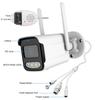 HD Dual Light Wireless WiFi Outdoor Bullet Camera with Night Vision, Mobile Remote Access, Waterproof Design, and Card Slot