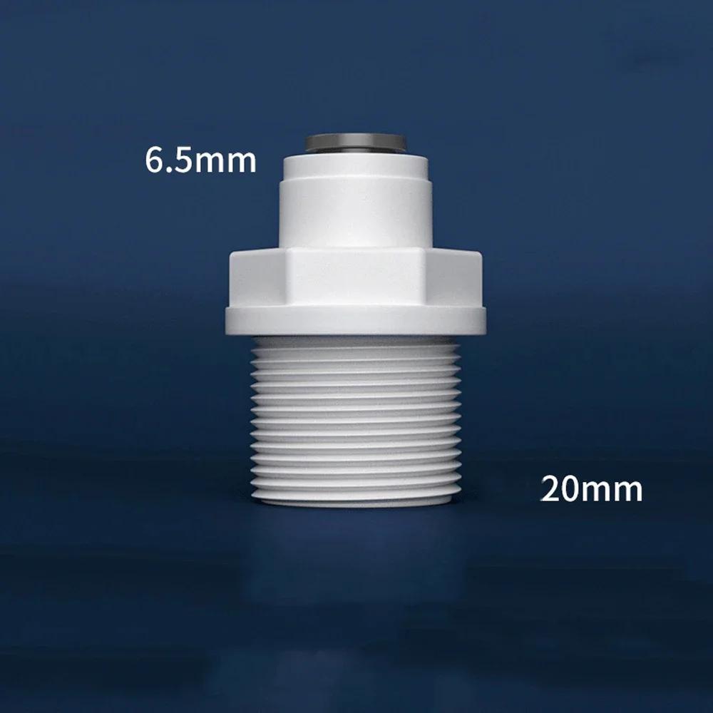 Fit 1/4" 3/8" OD Tube 90 Degree Elbow POM Quick Fitting Connector For Aquarium RO Water Filter Reverse Osmosis System