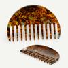 Acetate Hair Styling Combs Half-Round Grooming Comb  Salon Hair Styling Tool