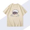 Anime Jujutsu Kaisen Gojo Satoru Cartoon T Shirts Men Women Cotton Harajuku High Quality Tops Tees Hip Hop Streetwear Oversized