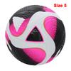 Palloni da calcio di alta qualità, misura ufficiale 4/5, materiale PU, senza cuciture, per partite all'aperto, allenamento di calcio, pallone da calcio