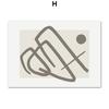Abstract Line Bird Face Rainbow Picasso Matisse Posters And Prints Wall Art Canvas Painting For Living Room Decorative Pictures