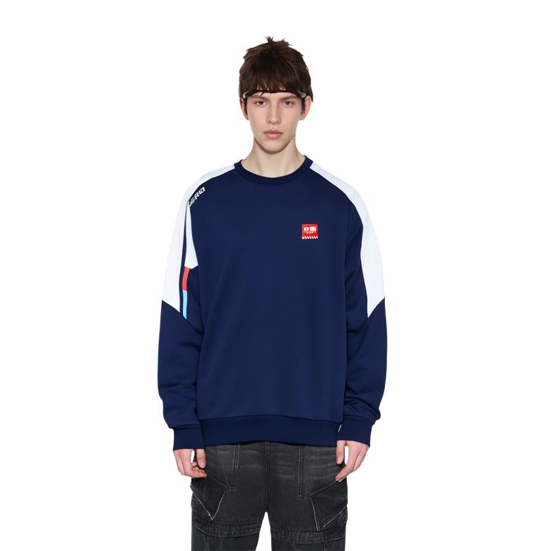 Anta Comprehensive Training Collection Sports Lifestyle Collection Sweatshirt Men's Blue 952237715-3