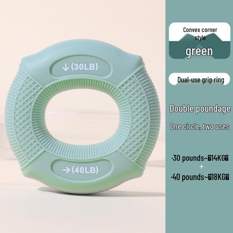 Silicone Grip Ring for Men, Women, and Kids - Hand, Arm, and Finger Strength Training/Rehabilitation Equipment