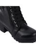 Shoetopia Womens  Chunky Heel Short Booties with Non-Slip Sole, Comfortable Trendy Ankle Boots | Soft Cushioned Sole | Casual, Party & Winter Wear