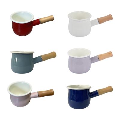 17oz Mini-Milchtopf Mehrzweck-Kleiner Kochtopf Kleines Kochgeschirr Kleine Saucepan zum Teewärmen Milchschmelzen Butter Kaffee