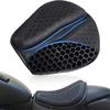 Foldable Motorcycle Gel Seat Cushion 3D Honeycomb Structure Shock Breathable Motorcycle Gel Seat Pad Gel Cushion For Seat