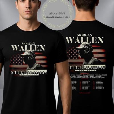 Morgan Wallen Still The Problem Tour 2026 Maglietta Musica Country