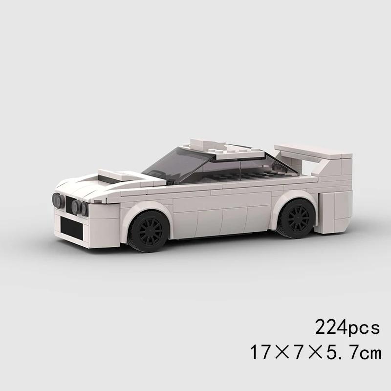 Speed Convertible MOC Car Super Race Technical Vehicle Model Building Block Racing Rally Sports Brick Christmas Gift Toy City