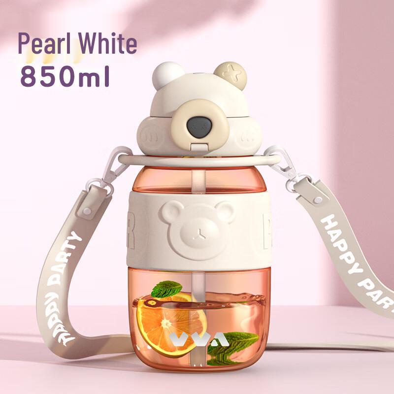 TKK Summer Light Luxury Bear Water Bottle