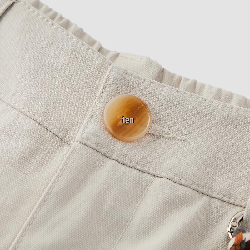 Semir Women's Loose-Fit Spring Casual Pants with Half Elastic Waist