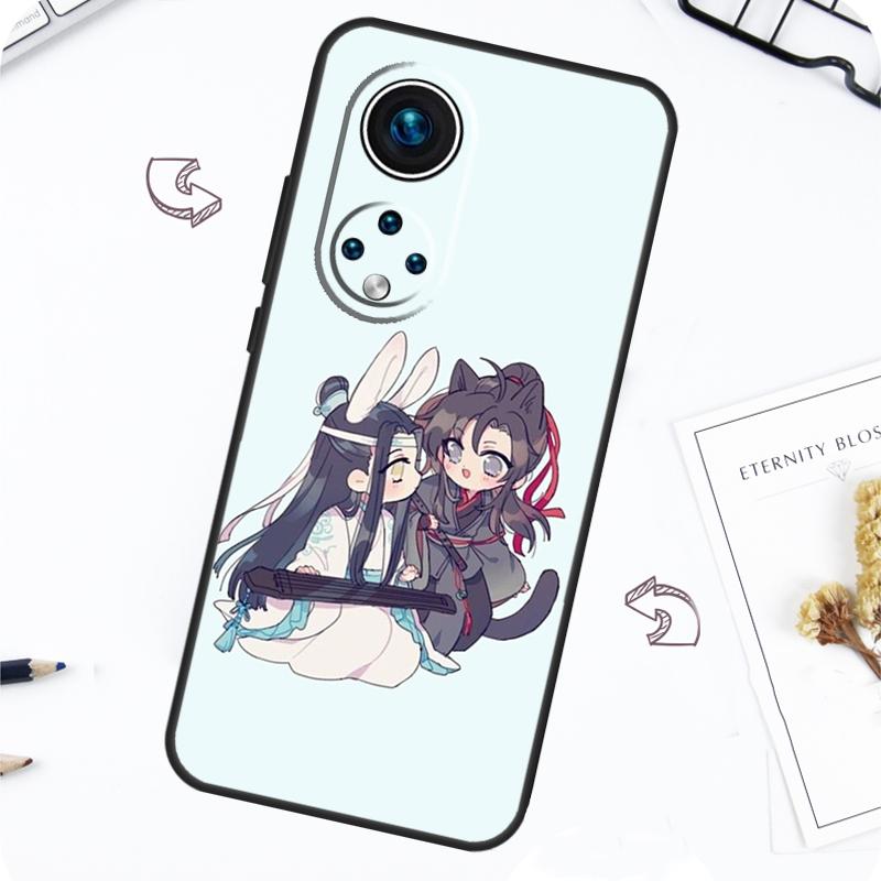 Mo Dao Zu Shi Case For Honor 50 70 80 X7 X8 X9 Cover For Huawei Nova 5T P20 P30 P40 Lite P50 Mate 50 Pro