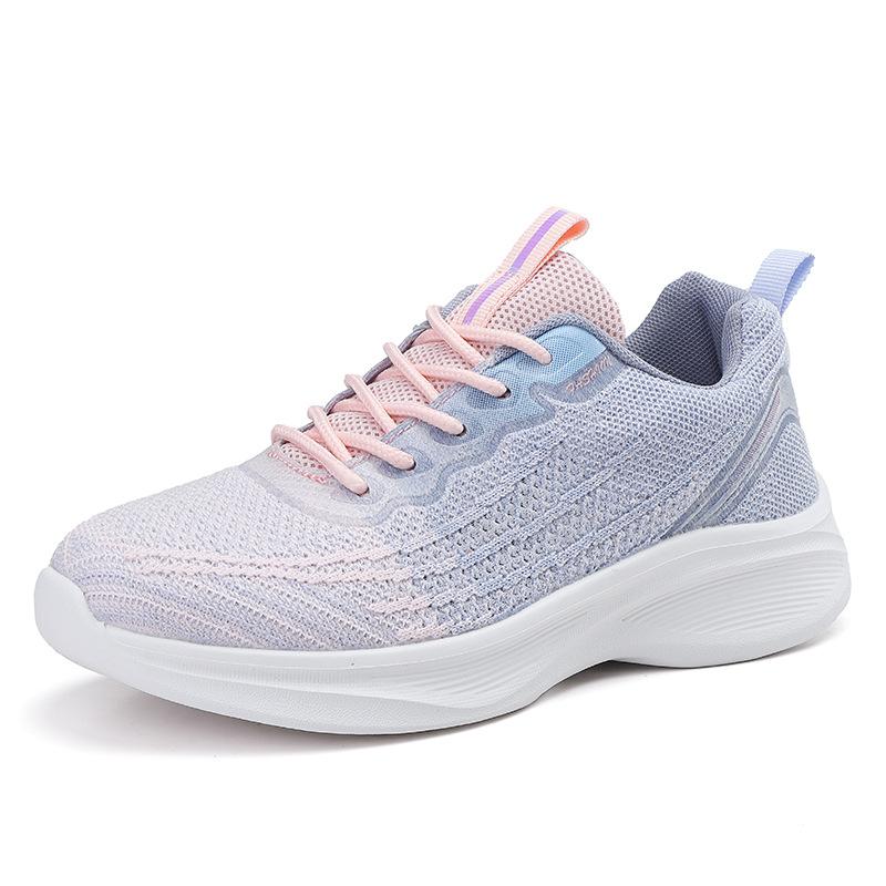 Mesh breathable running shoes spring and autumn soft sole ultra-light casual breathable non-slip