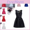 New Princess Style Sleeveless A-line Dress With Flattering Fit And Charming Accessories