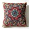 African Tribal Mandala Vintage Pattern Cushion Cover Set Exotic Bohemian Decorative Pillowcase for Sofa Bedroom Home Decor