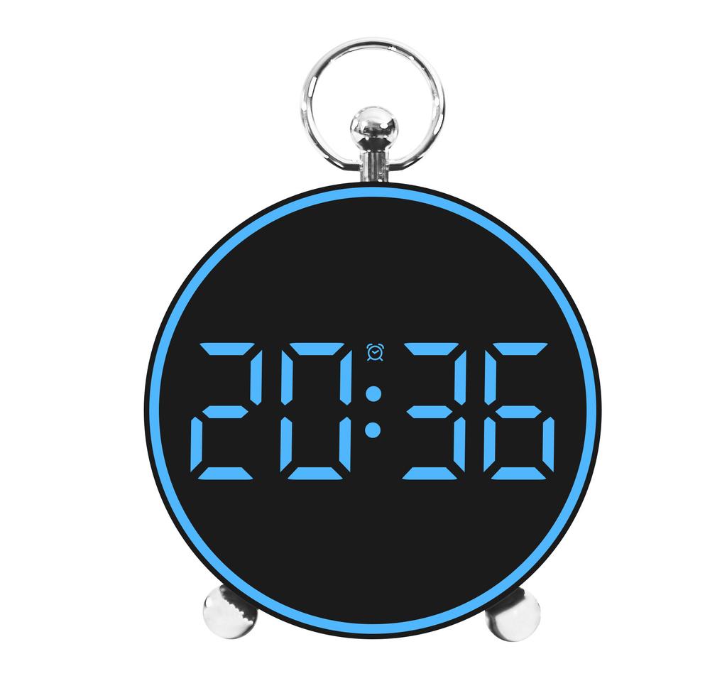 Creative Small Alarm Clock Multifunctional LED Electronic Clock Home Bedside Thermometer Home Decoration
