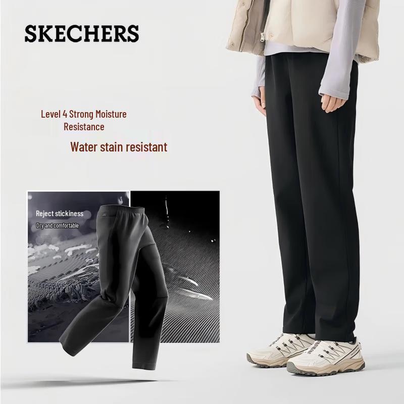 Skechers Women's Fleece Lined Windproof Straight Leg Sweatpants P325W133