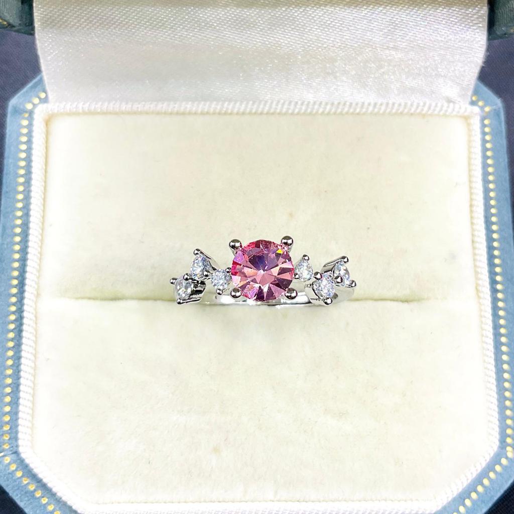 Huazi Diamond Fashion Ring Setting with Pointed Bottom - Trendy DIY Inlay Design