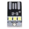 5Pcs LED Lamp 0.2W Reading Book Light USB Night Light Pocket Card LED Keychains Lamp