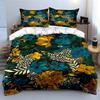 Yellow and blue flowers Bedding sets Duvet cover sets Duvet covers Pillowcases(1* Duvet Cover 2* Pillowcases without duvet insert)