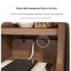 Solid Wood Ultra-Narrow Bedside Cabinet