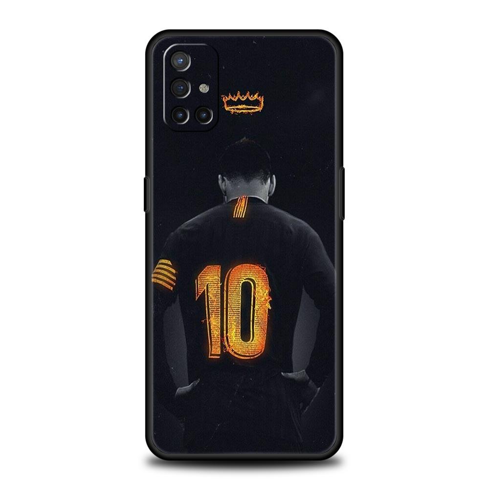 Phone Case For Oneplus 13R 13 12 10T 11 R10 Nord N100 N200 N10 9 9R CE 2 3 Z Pro Lite 5G Soft TPU Cover Football 10 Player Capas