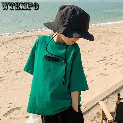 Kinderbekleidung Kurzarm T-Shirts Atmungsaktiv Sommer Kinder Baby Halbarm Oberteil