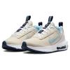 Nike אייר מקס אינטרלוק נוח רב-תכליתי בד עור סינתטי נמוך נעלי קז'ואל לילדים נעלי סניקרס לילדים צהוב לבן DH9393-104