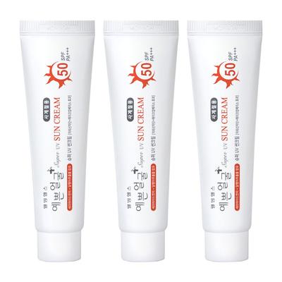 Wellbeing Health Pretty Face Sun Cream 25g, 3 Packs