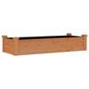 VidaXL Lit surélevé de jardin doublure 120x45x25 cm bois massif sapin 364287